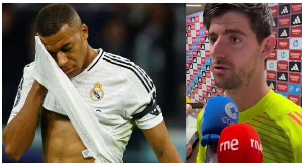 Courtois Sends a Message to Mbappé After Real Madrid’s Win Over Getafe