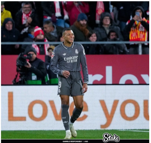 Video: Mbappé makes it 3:0. Shines as Real Madrid Dominate Girona