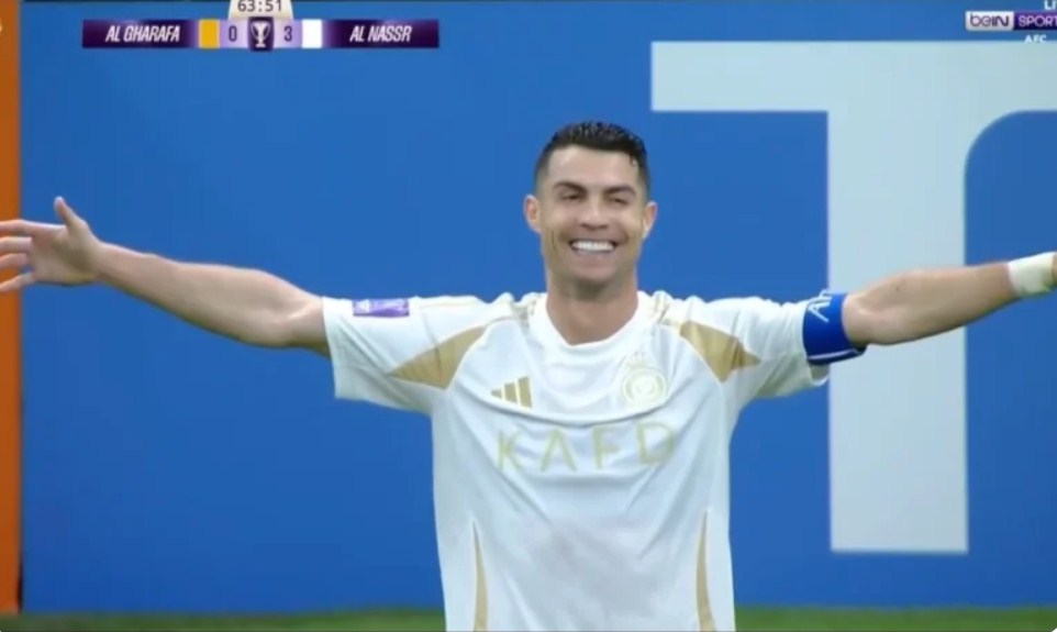 Watch the fantastic way Cristiano Ronaldo scored Al-Nassr’s third goal in the AFC Champions League